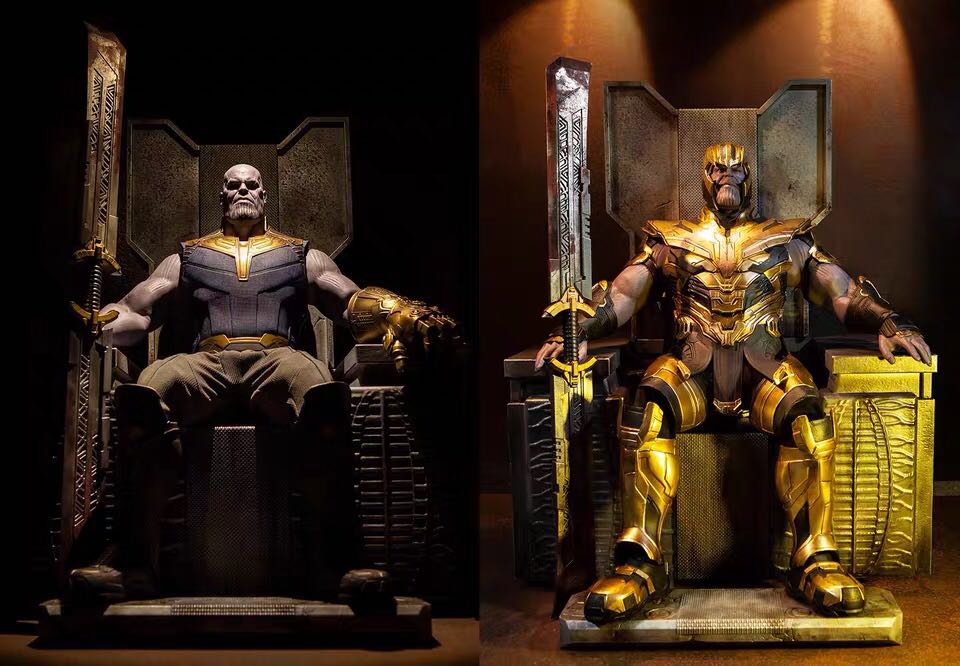 PRE ORDER MARVEL AVENGERS END GAME B92TOYS 1 6 SCALE THANOS THRONE