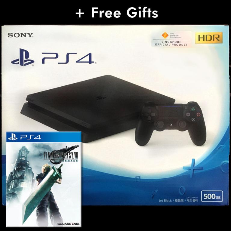 ps4 slim ff7 remake