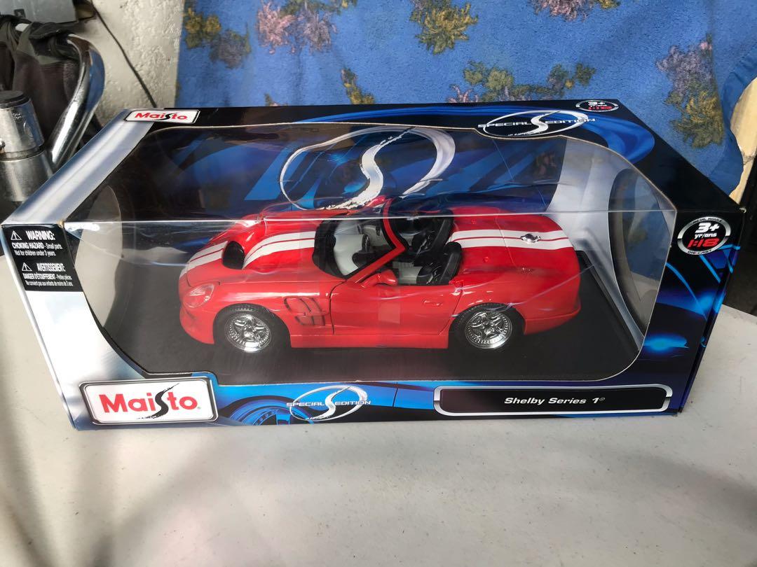 rare Maisto Shelby Series 1 die cast 1 18 mint Hobbies Toys