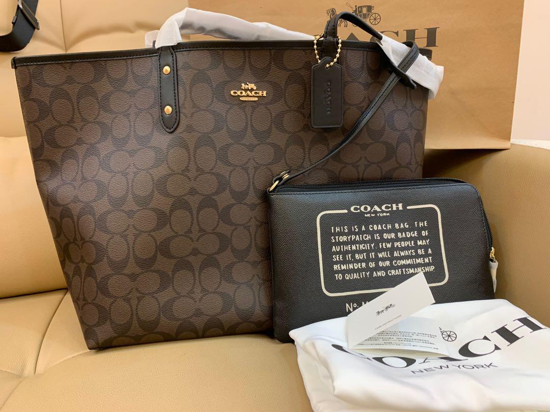 Coach reversible sales tote bag price