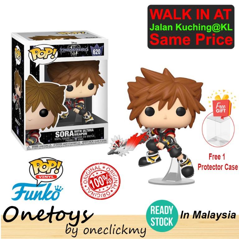 Ready Stock In Malaysia Original Funko Pop Vinyl Figure Kingdom Hearts 3 Sora With Ultima Pop Vinyl Figure 6 Toys Games Action Figures Collectibles On Carousell