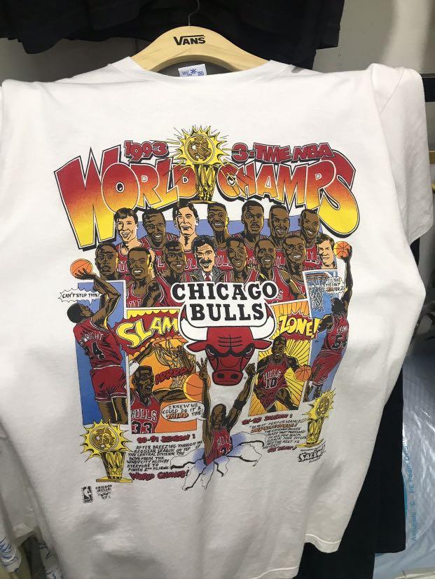 Vintage 80s Salem Sportswear Michael Jordan Caricature T Shirt L Chicago  Bulls
