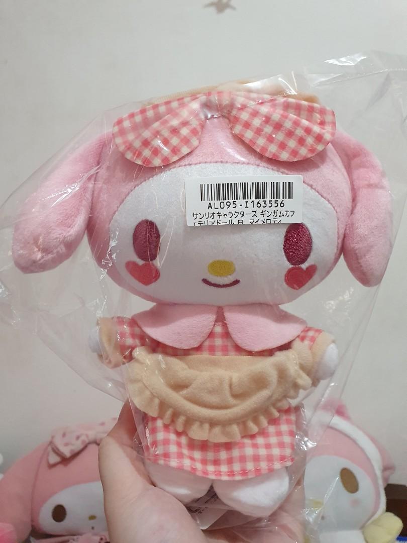 Sanrio Characters - Gingham Cafeteria Doll My Melody, Hobbies & Toys, Toys  & Games on Carousell