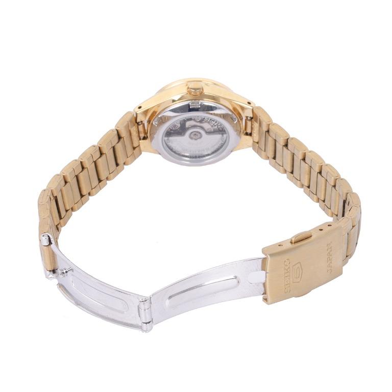 SEIKO 5 Automatic Gold PVD Stainless Steel Ladies' 4207 Watch, Luxury