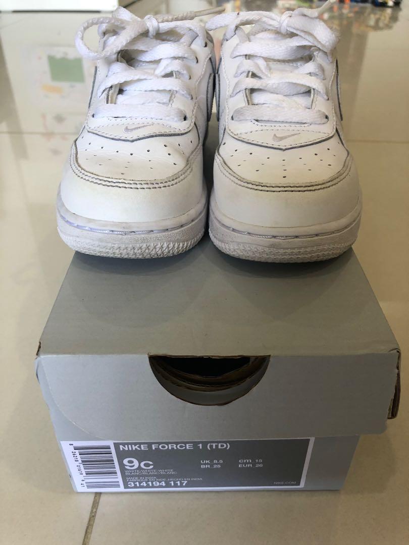 air force 1 youth size 5