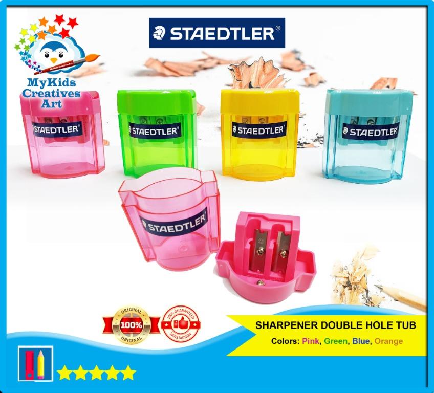 Sharpener Double Hole Tub Staedtler Books Stationery