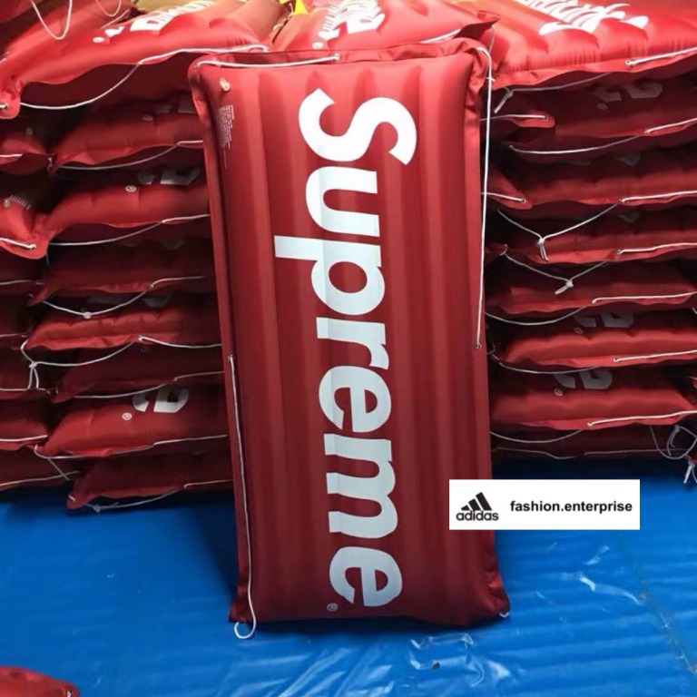 通常 1本タイプ 美品 13SS Supreme Box Logo Raft ビーチマット | www