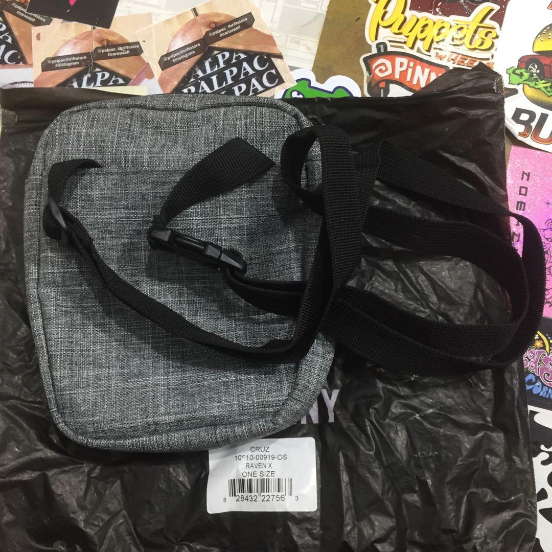 Tas HERCHEL “CRUZ / Raven X” New Sling bag #original, Fesyen ...
