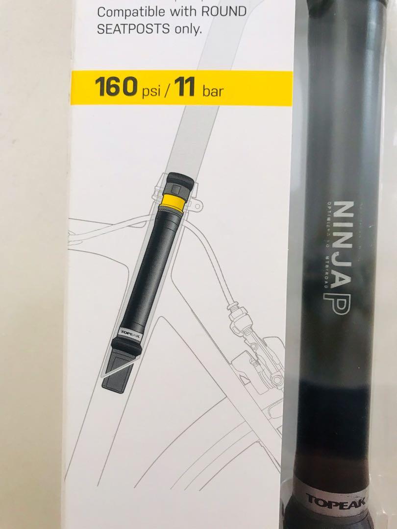 Topeak ninja new arrivals p seatpost pump