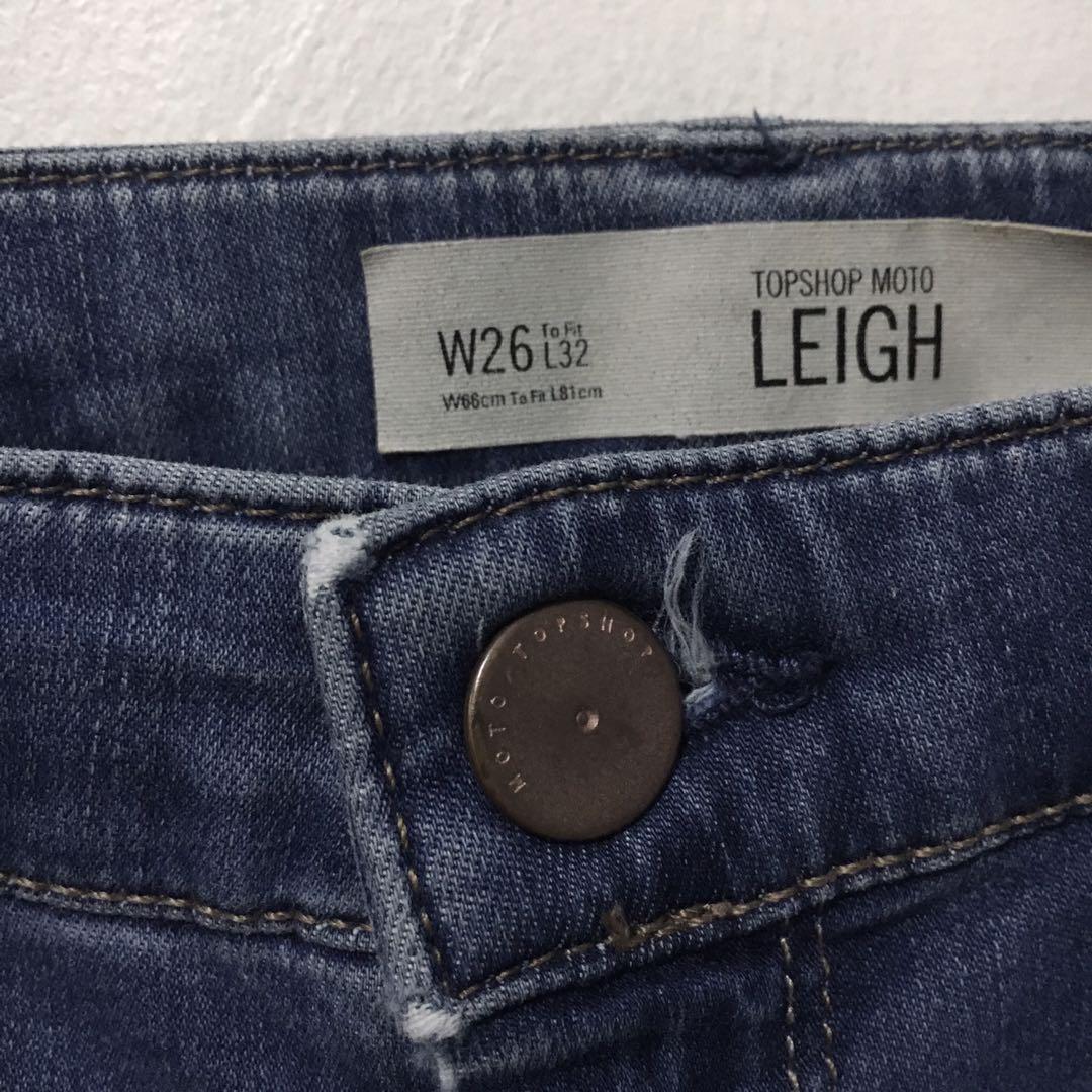 Topshop moto jeans leigh / celana jeans 