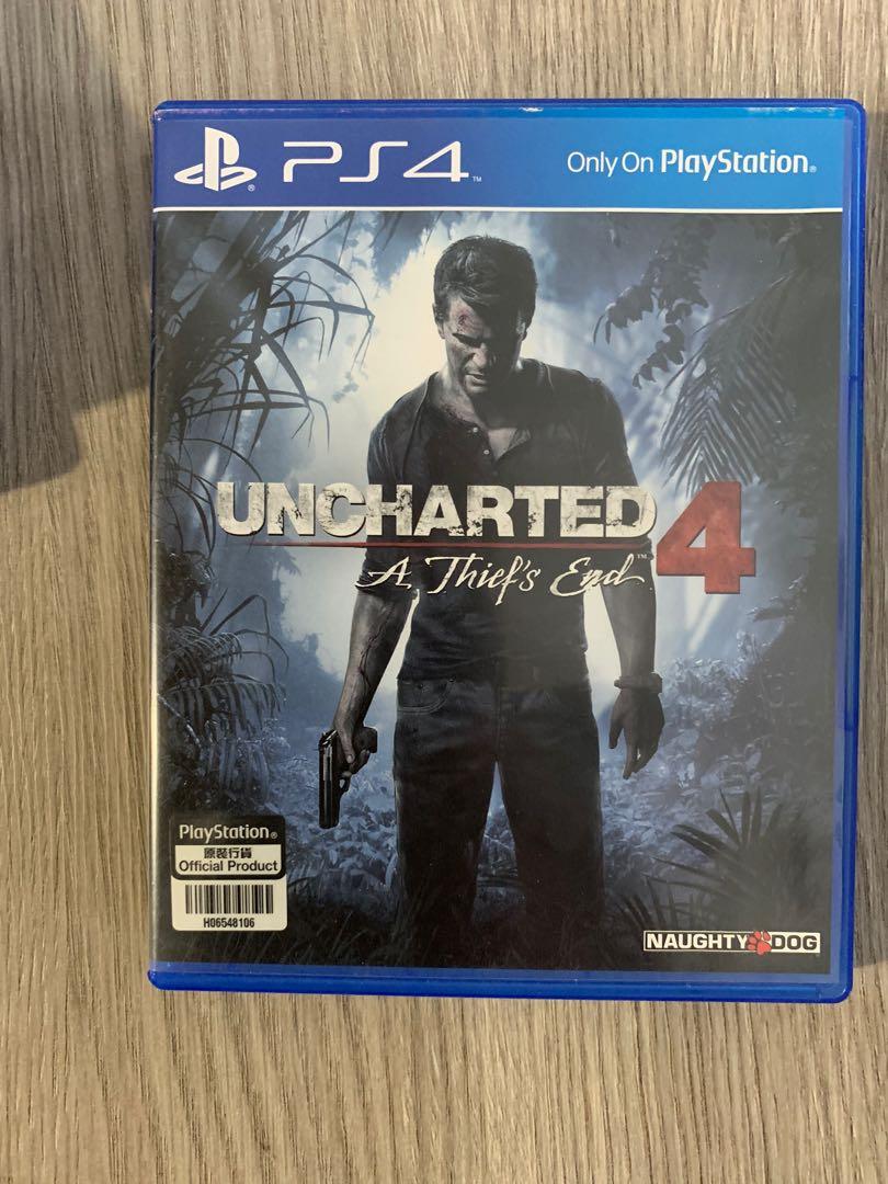 Uncharted 4 PS4, Video Gaming, Video Games, PlayStation on Carousell