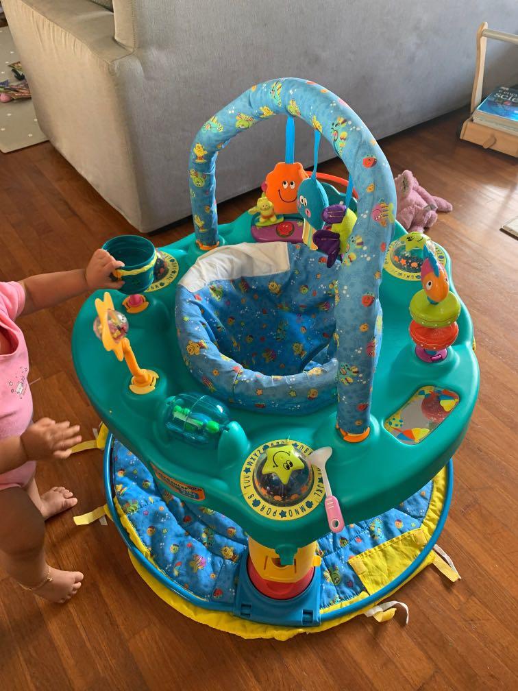 used baby exersaucer