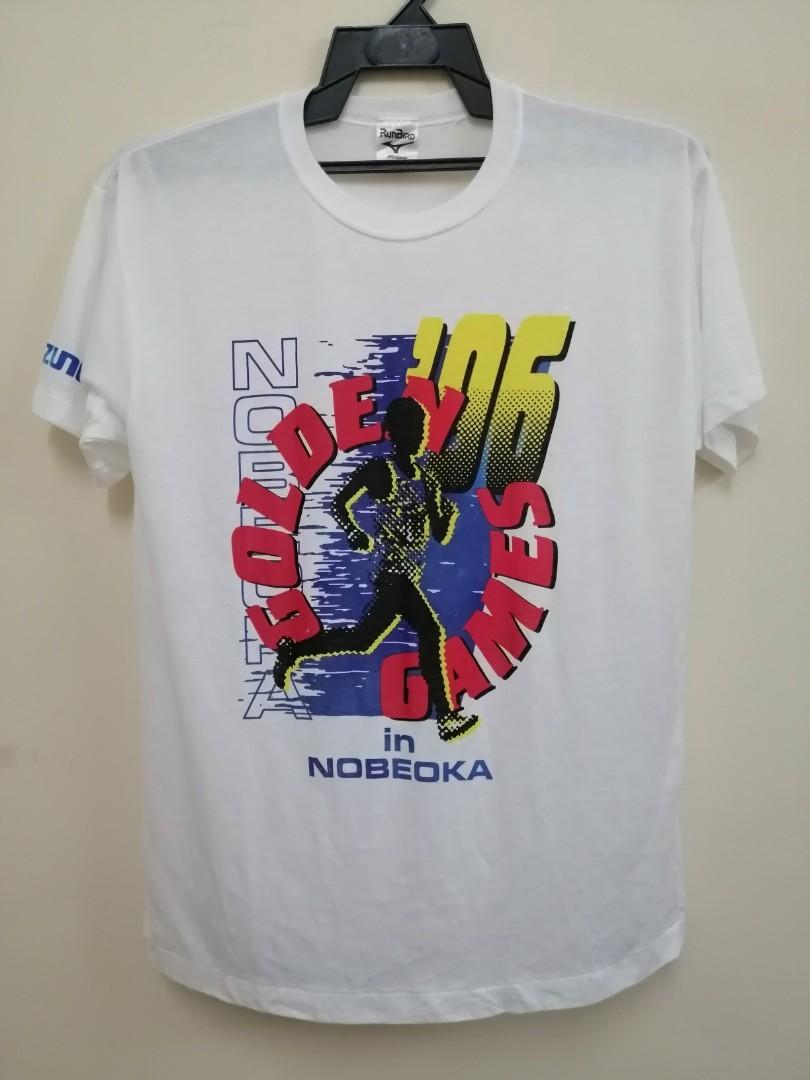 Vintage tshirt mizuno Men s Fashion Tops Sets Hoodies on Carousell