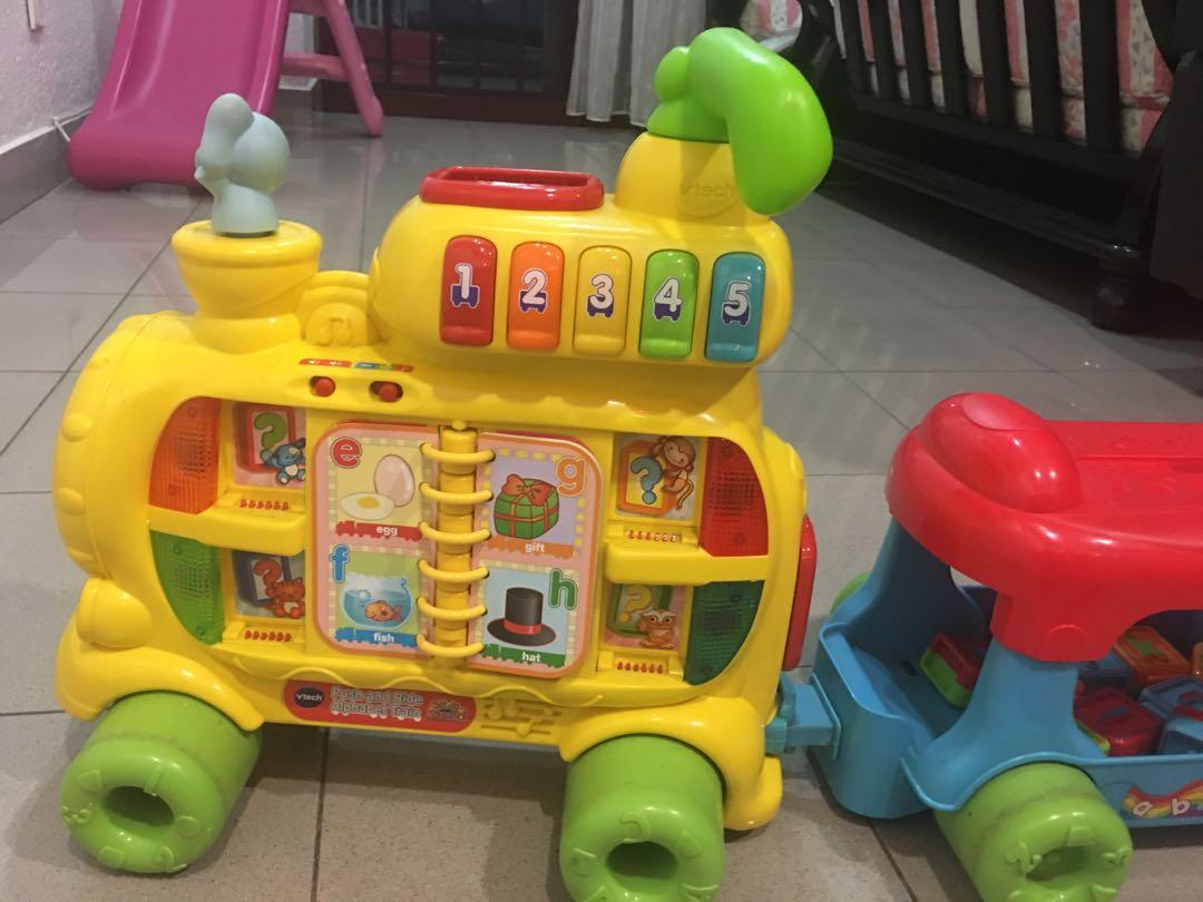 Vtech train (Category: Infant Playtime) located in Klang. Submitted by camieng (Listing ID 1006335072, Image 2). Description: .