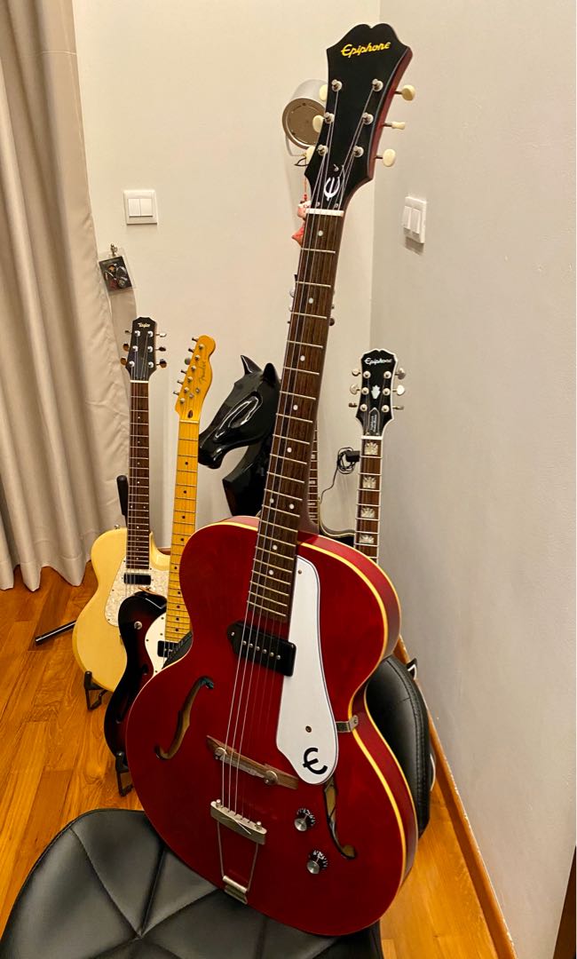 Epiphone semi shop hollow p90