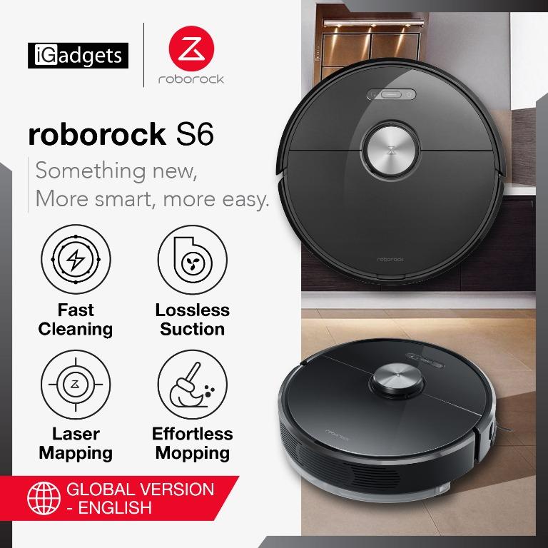 roborock s6 robot vacuum cleaner