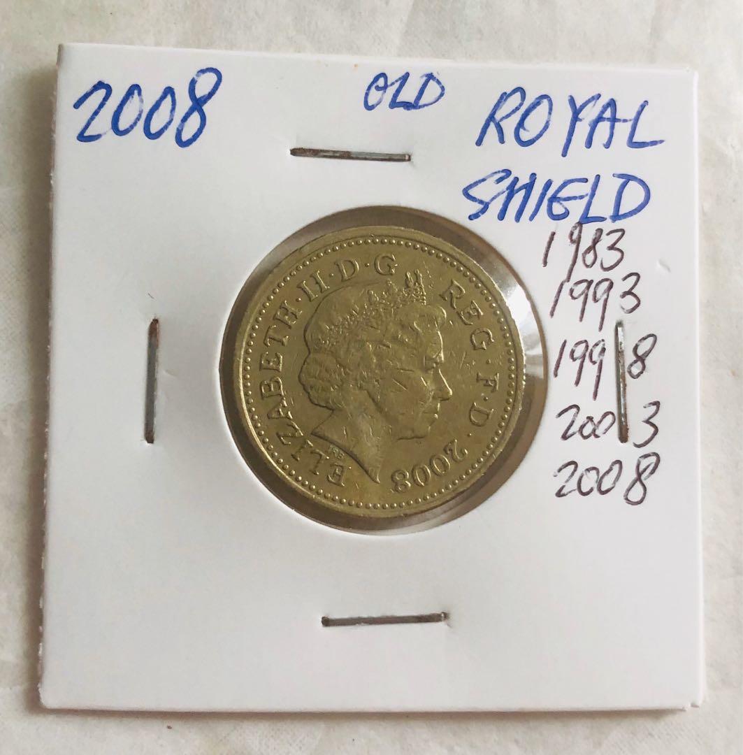 2008 UK £1 coin, The reverse designs of the round £1 coin ...