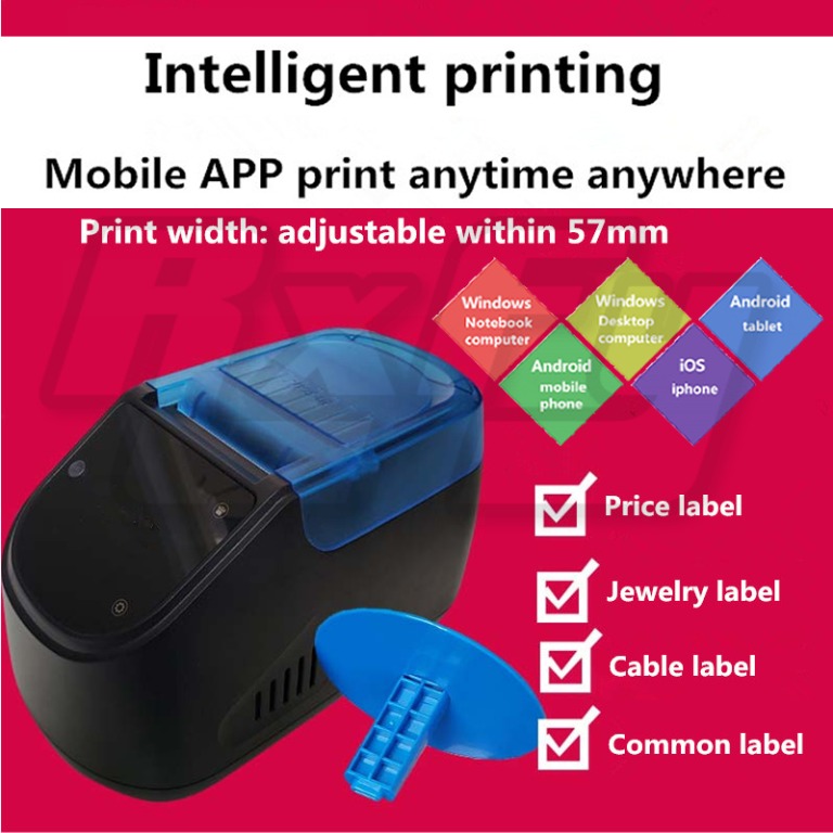 bluetooth label printer for iphone