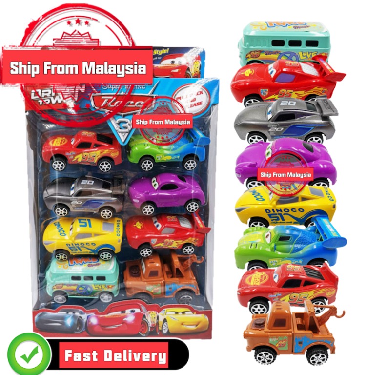 Diecast cars 3 toys best sale