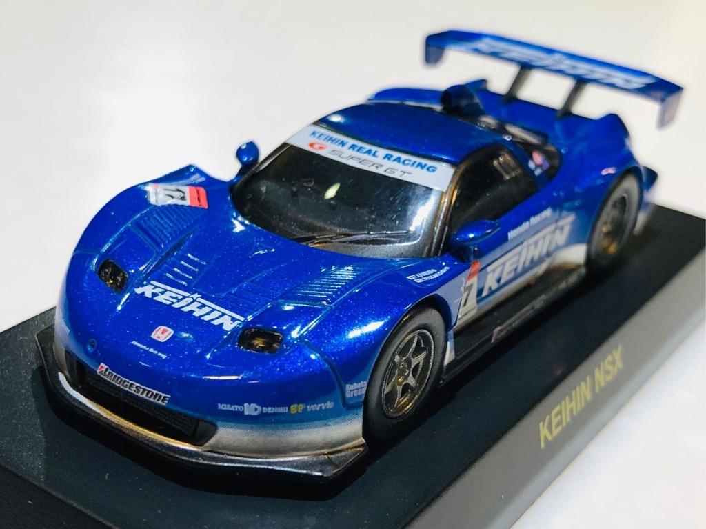 全新京商Kyosho Honda KEIHIN NSX 落場車1/64 藍色加白色拉花日本直送