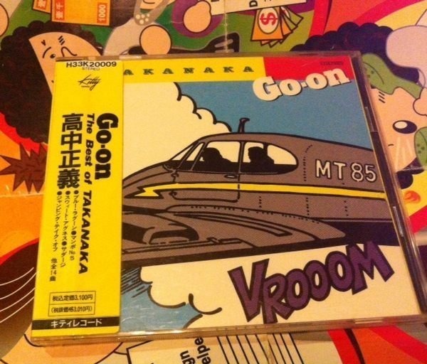 高中正義Masayoshi Takanaka Go-On THE BEST OF CD '85年日本舊