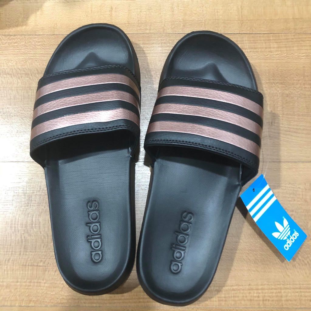 Adidas Slippers, Men's Fashion, Footwear, Slippers \u0026 Slides on Carousell