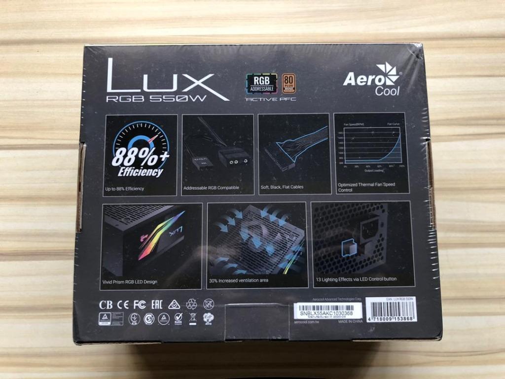 LUX RGB 550W - AeroCool