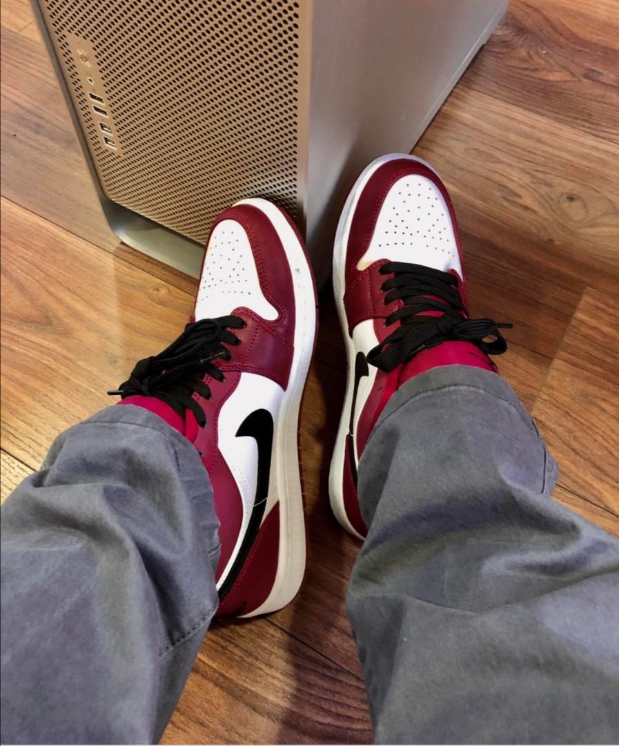 air jordan low 1 noble red