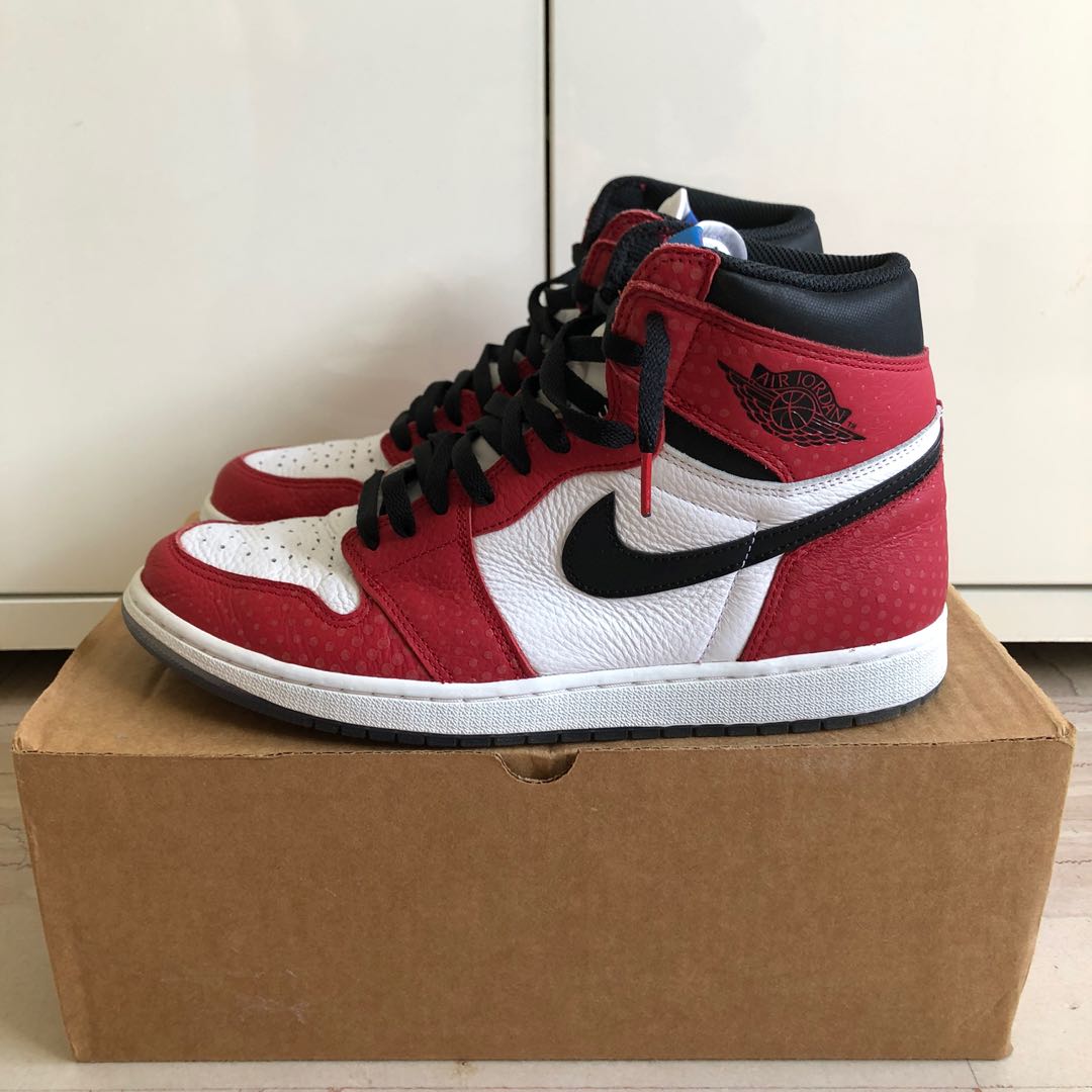 Air Jordan 1 Origin Story Men s Fashion Footwear Sneakers on