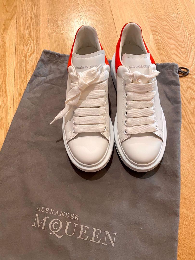 Alexander McQueen Sneaker Raised sole tip leather