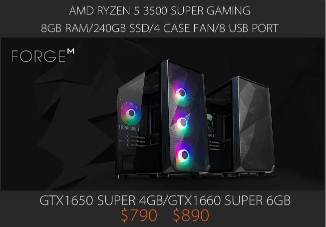 Amd ryzen 5 clearance 3500 gtx 1660 super