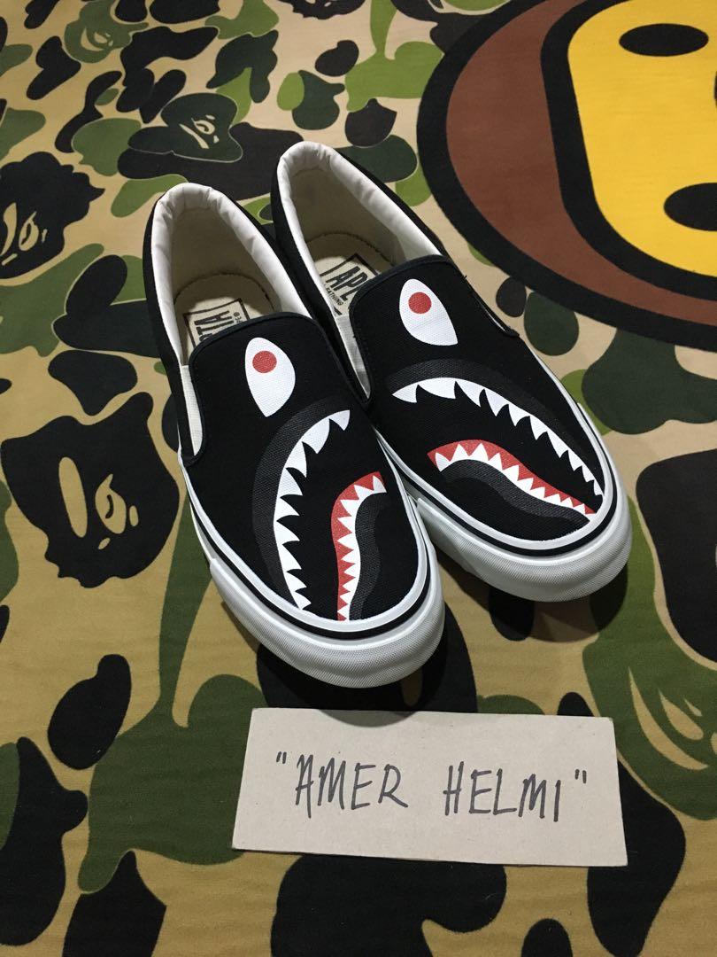 Bapesta slip sales on