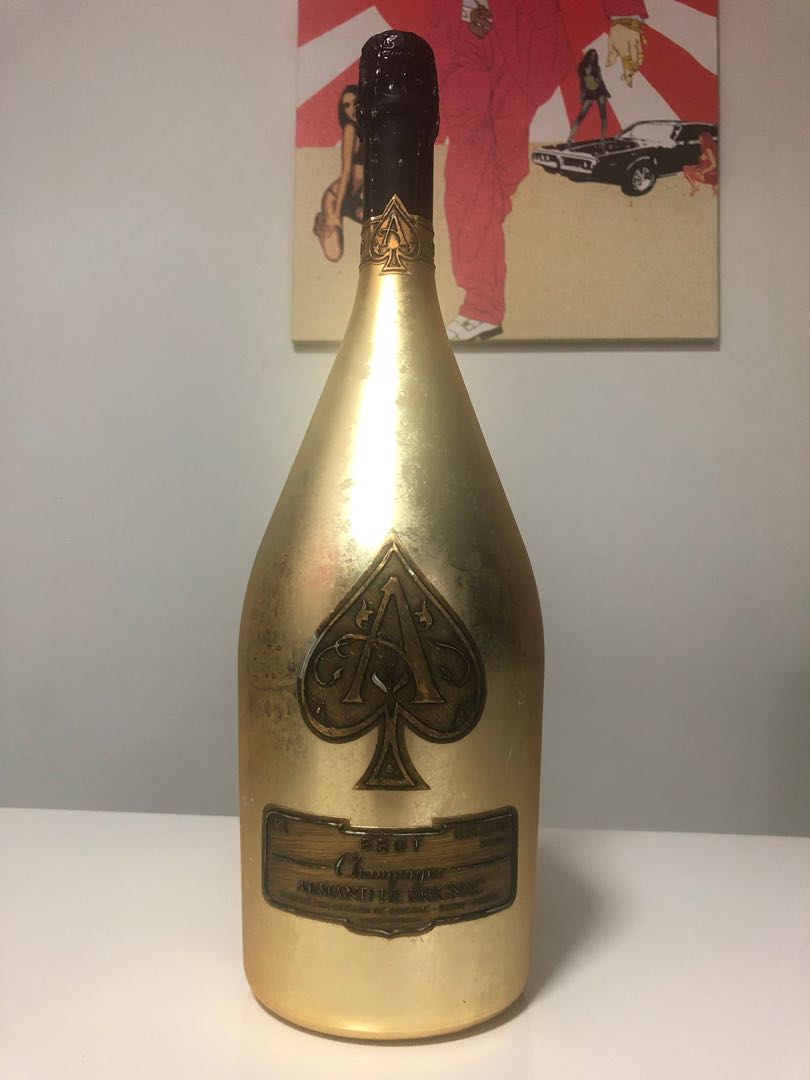 5 Ace Of Spades Brut Champagne 1.5L MAGNUM Gold Bottle (just 5