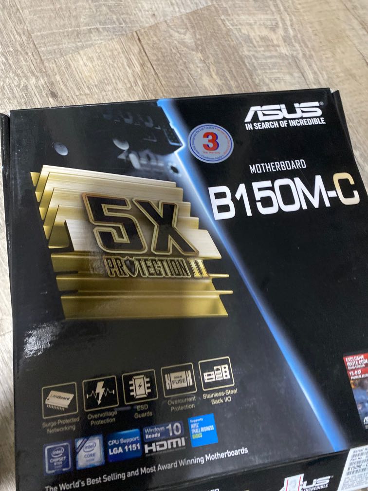 Asus B150m C I5 6500 Bundle Electronics Computer Parts Accessories On Carousell