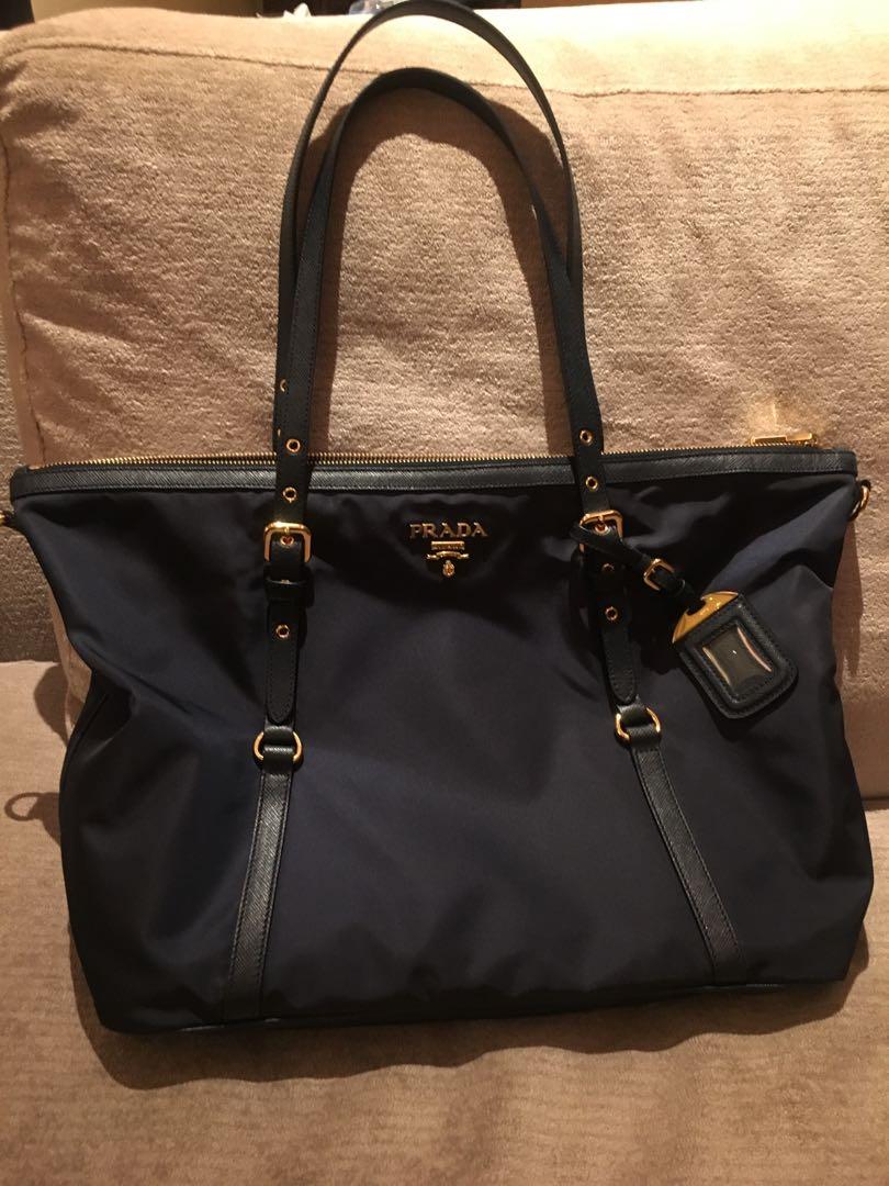 Tessuto Nylon Tote (Authentic Pre-Owned)