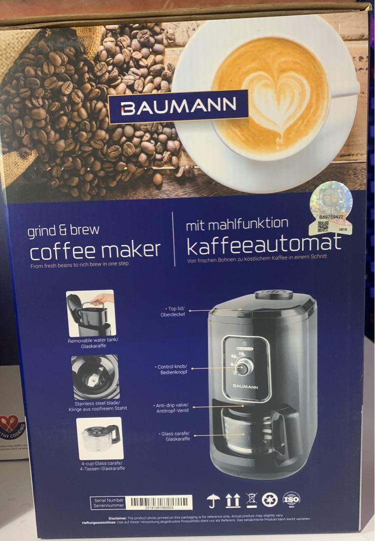 Baumann Grind and Brew, TV \u0026 Home 