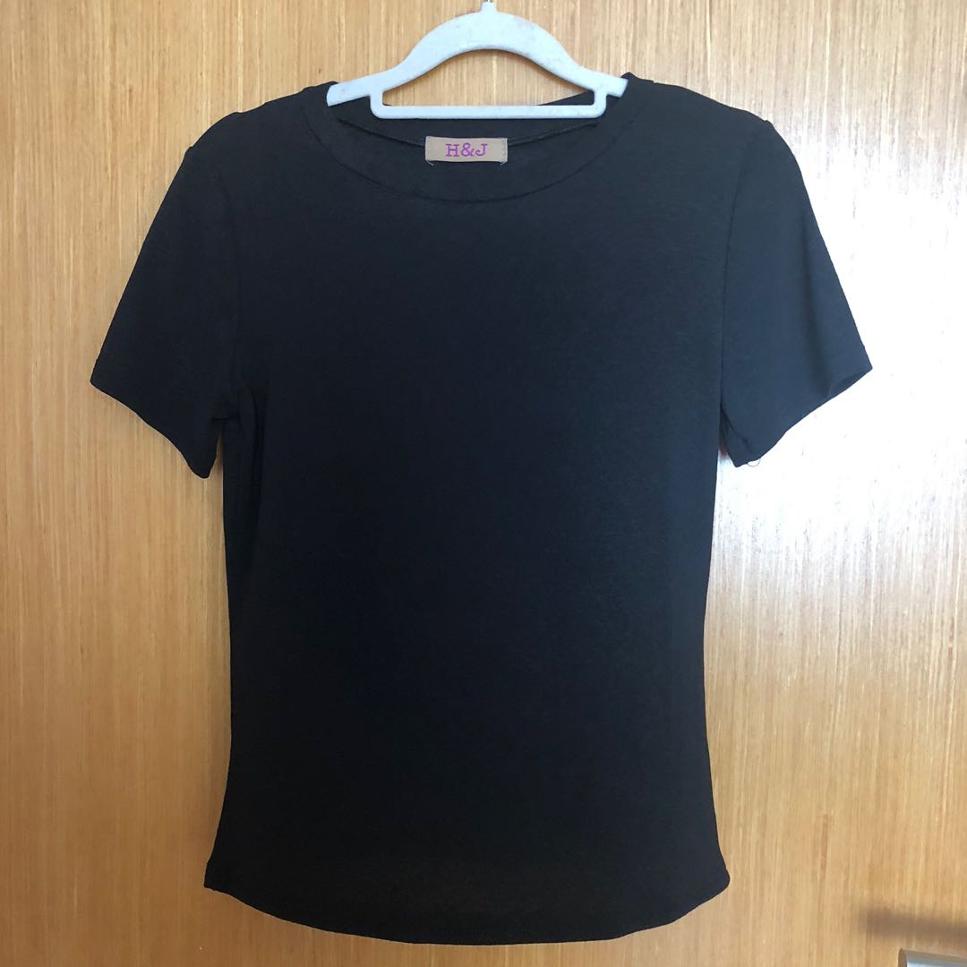 black sheer top short sleeve
