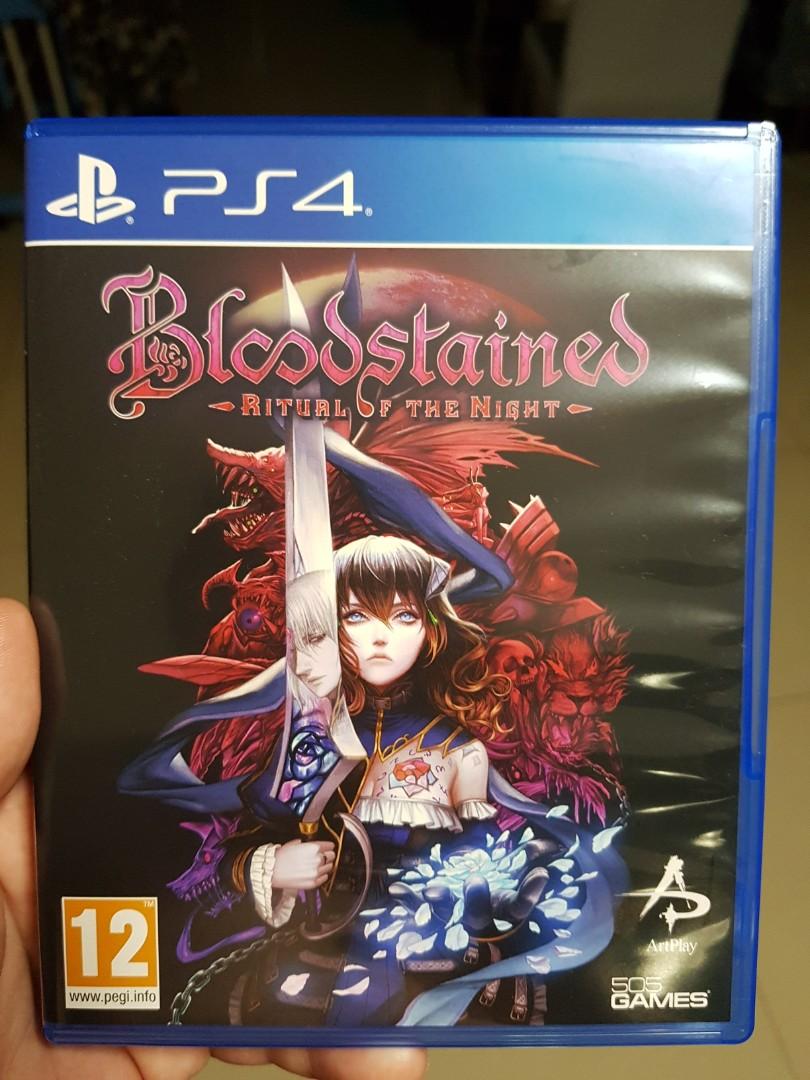 Bloodstained Ritual Of The Night Ps4 Toys Games Video Gaming Video Games On Carousell