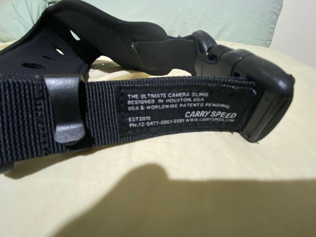 Carry Speed Strap with Ball Head Mount (Category: Other Photography Accessories) located in San Juan City. Submitted by mnatividad (Listing ID 1006487936, Image 3). Description: Carry Speed Camera Strap -Not sure on the strap size but it is not the slim version -Can be used for Canon, Nikon, Sony, Fujifilm, Pentax, Olympus RFS: Not using anymore Open for barter/swap/trade .