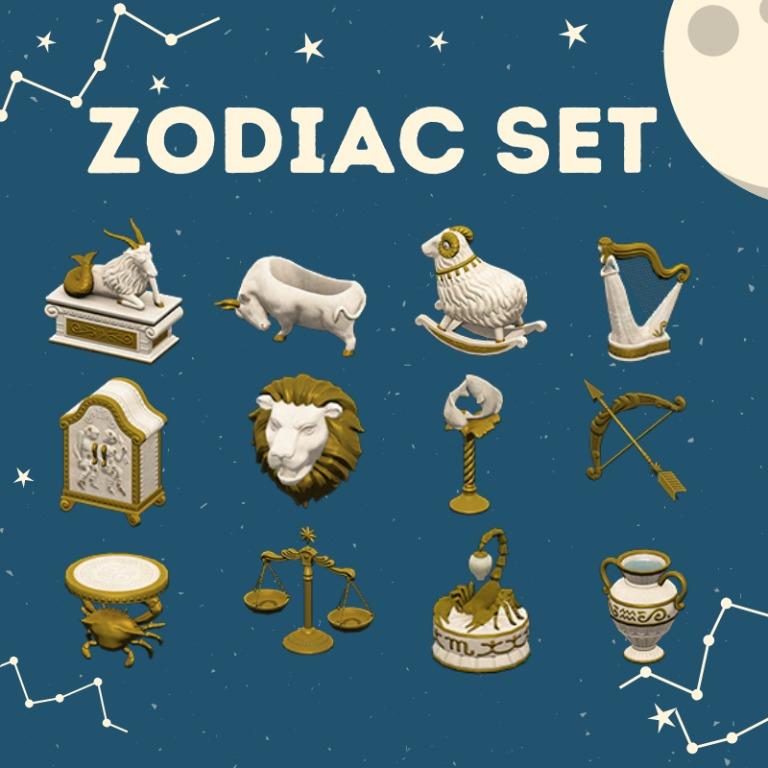 Celeste Zodiac Set Animal Crossing For Sale Video Gaming Video Games On Carousell