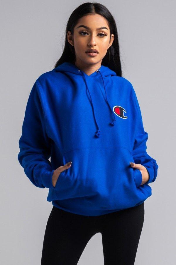 champion Big C Hoodie rare to find Women s Fashion Coats