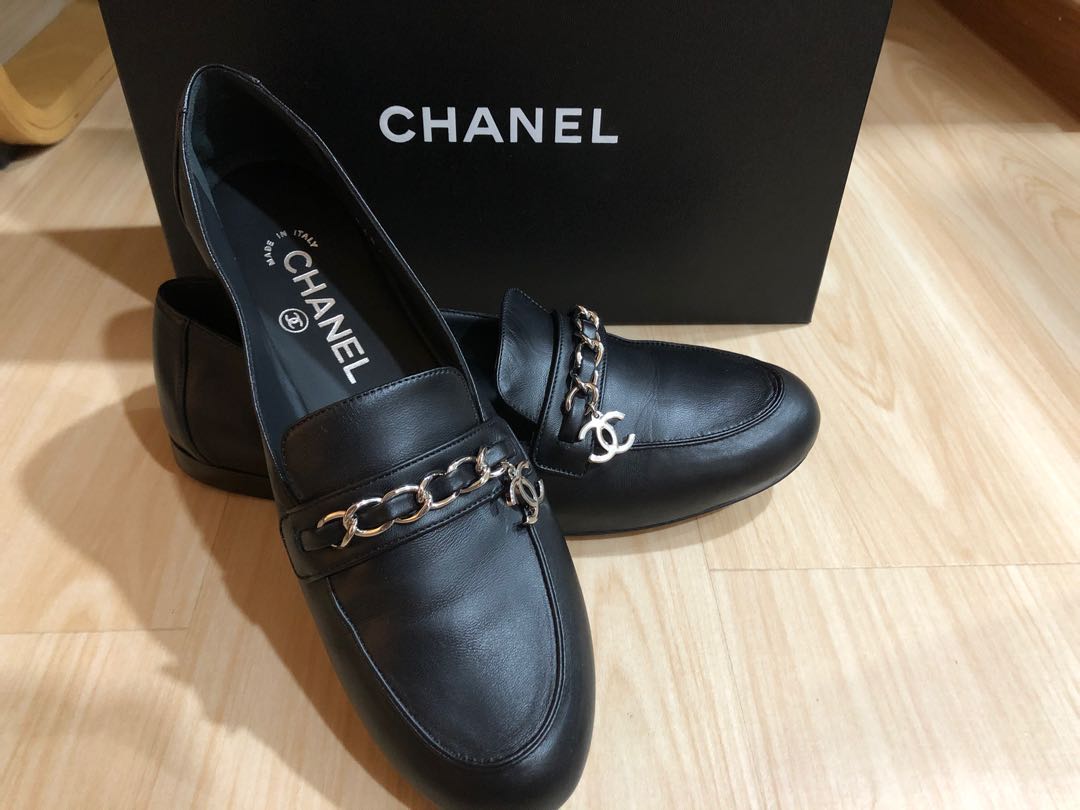 Chanel Loafers, Women's Fashion, Footwear, Loafers on Carousell