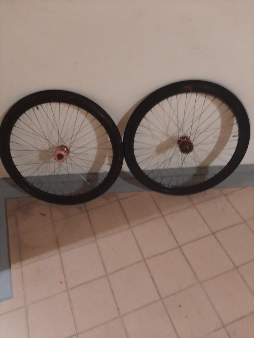 Cheap shop fixie wheelset