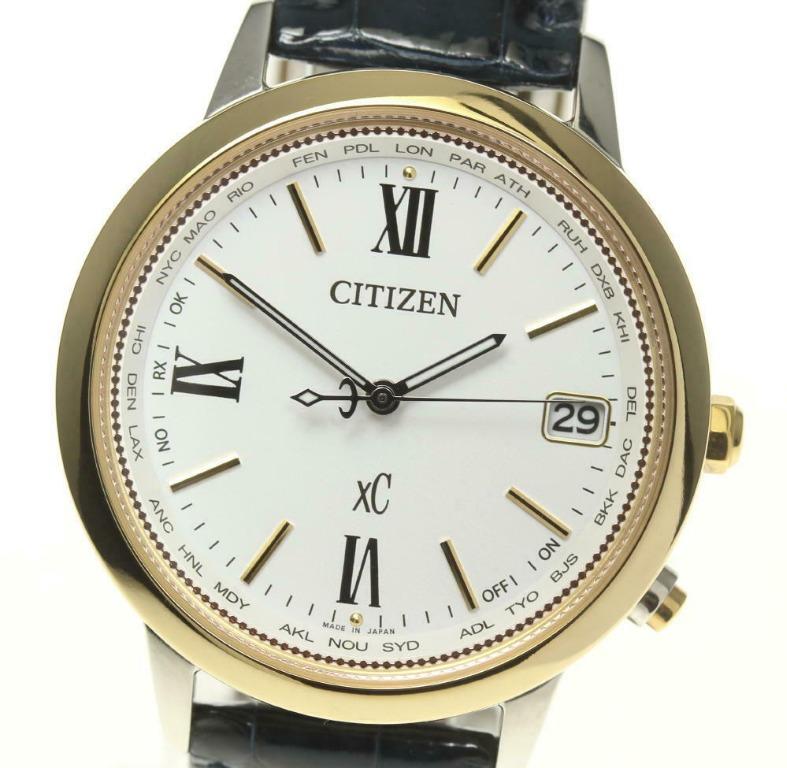 Citizen Xc Happy Flight Date Solar Powered Radio Ladies Watch Women S Fashion Watches On Carousell