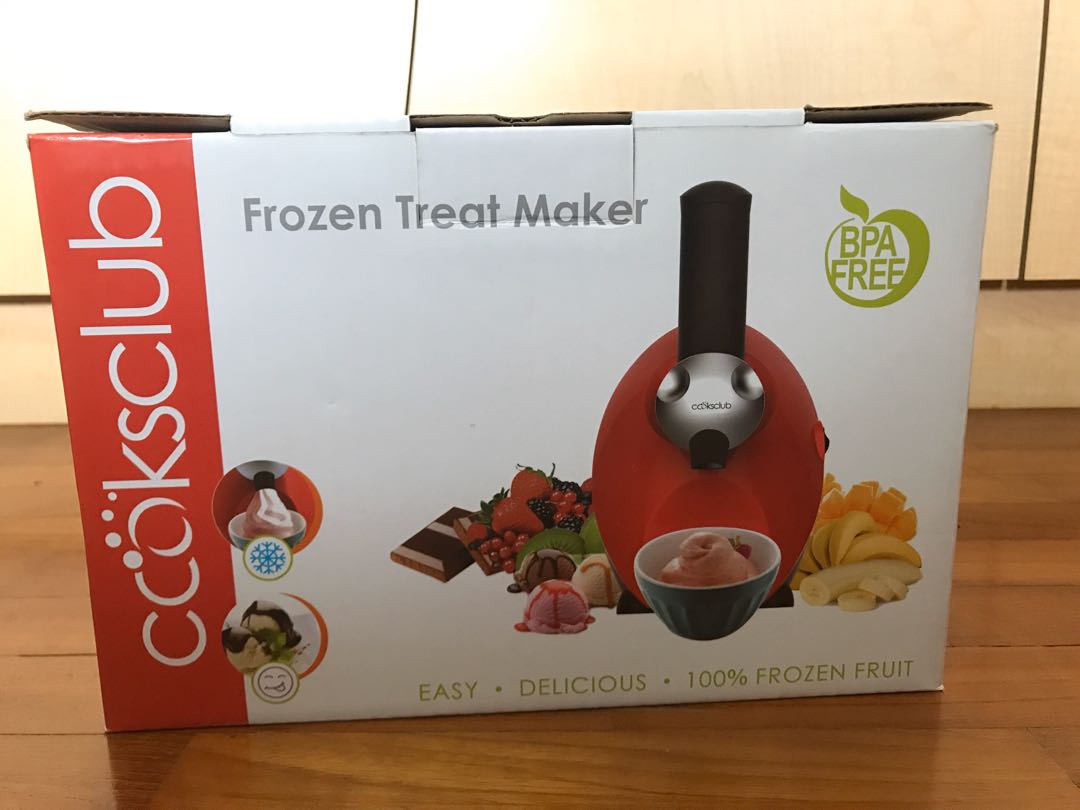 Cooksclub frozen 2025 treat maker