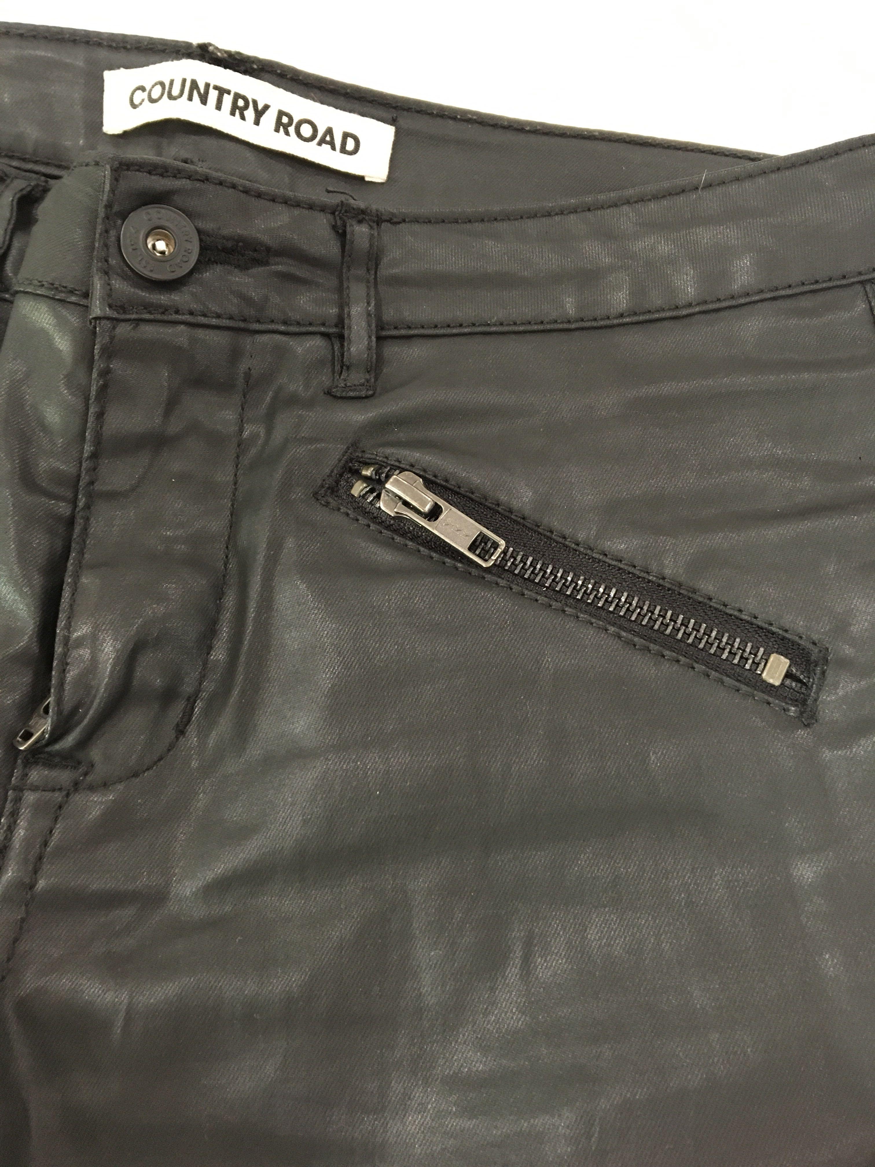 Country road sales coated jegging