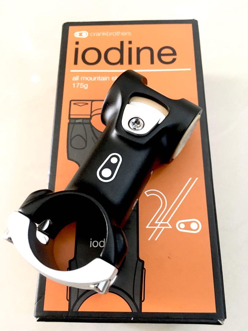 Potence Vélo Crank Brothers Iode 3 – 80mm, Aluminium 7075 Et Carbone (Occasion)