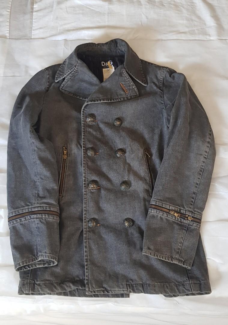 D and g best sale leather jacket
