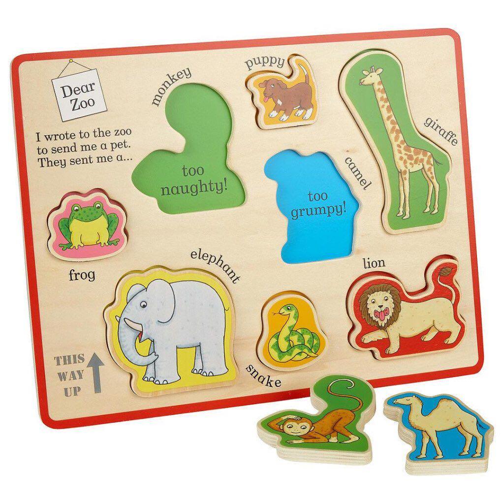 Dear zoo hot sale puzzle blocks