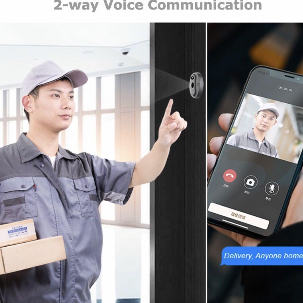 Eques A27 Digital door viewer with installation , Furniture & Home